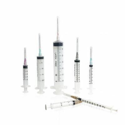 Wego China Medical Disposable Plastic Syringe 1-100ml Sterile Hypodermic Syringes