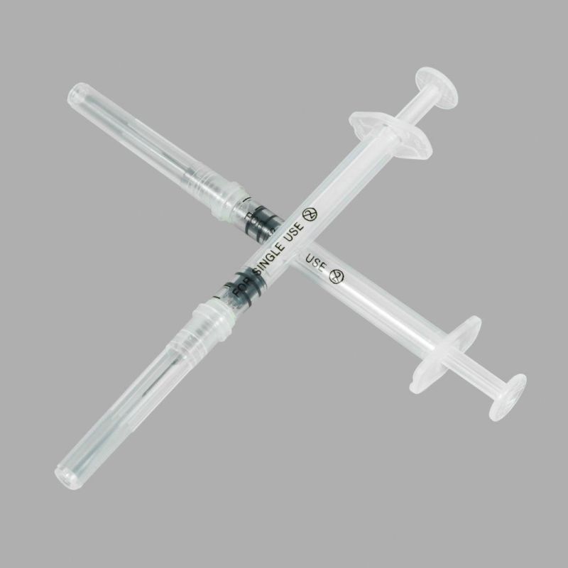 Disposable Medical Grade PP Syringe for Single Use with All Sizes