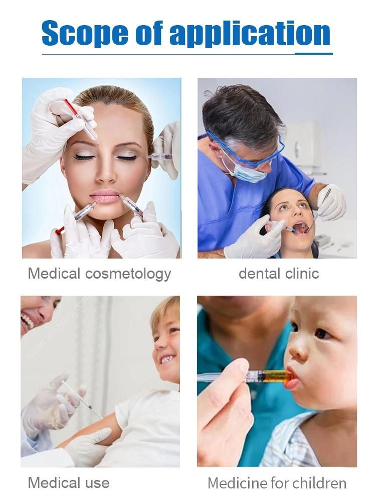 1ml/2ml/3ml/5ml/10ml/50ml Medica Disposable Syringe with Factory Price