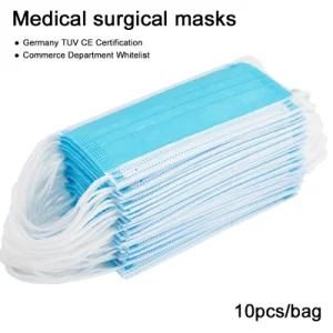 Safety Masks Surgical Medical Mask Disposable Dust Masks Protective Masks Earloop Face Masks Disposable Face Mask