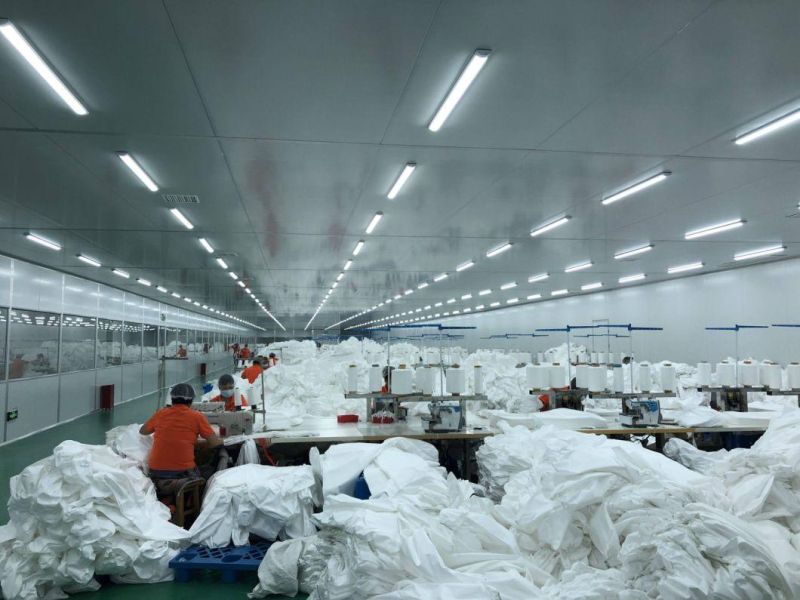 Disposable Non Woven Clip Cap Nylon Hairnet