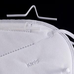 Factory White 5mm Full Plastic Strips Nose Wire Face Shield