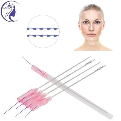 New Korean Face Lifting Cosmetic 6D Cog Pdo Thread with Cannula Needle