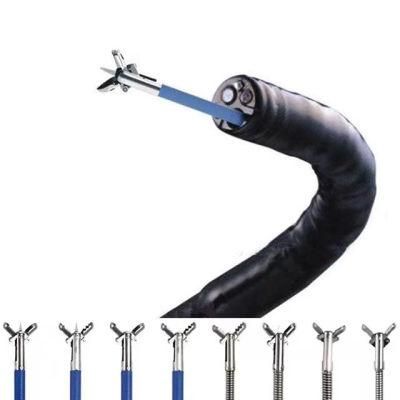 Gastro Accessories 2.4mm 1600mm Endoscopic Biopsy Forceps with Needle for Single Use