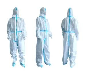 White Listed Shandong Manufacturer Direct Wholesale Quality Guaranteed Isolation Gown Protective Suit Medical Clothing for Hospital