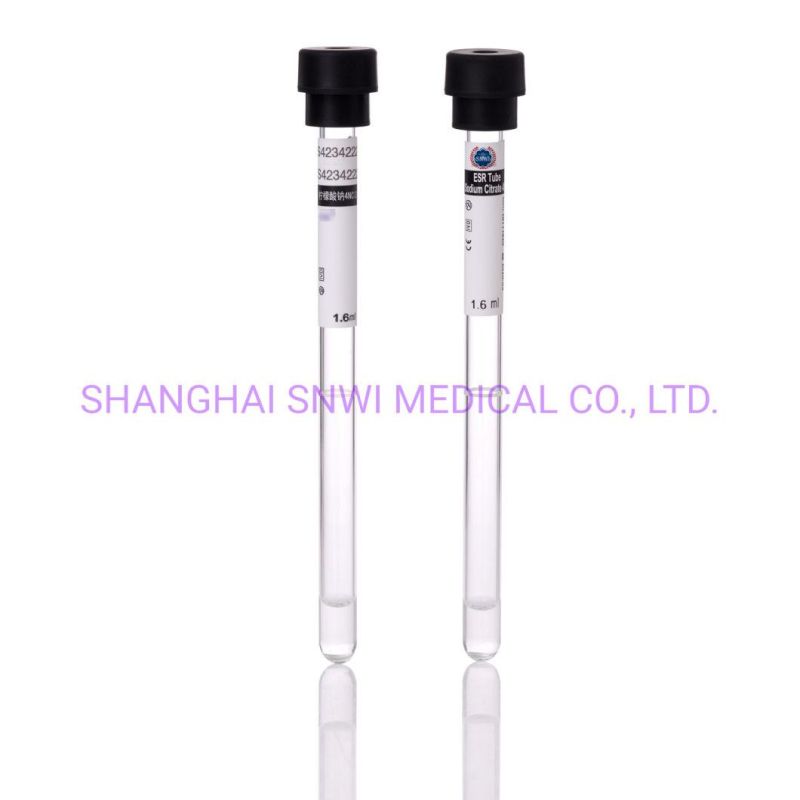 Disposable Medical Equipment Sterile Glass Pet Blood Test Purple EDTA K2/K3 Vacuum Blood Collection Tube with CE ISO