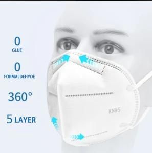 Large Stock of Kn95 Facemask Disposable 3 Ply Dust Air Anti Virus Pollution Kn95 Mask