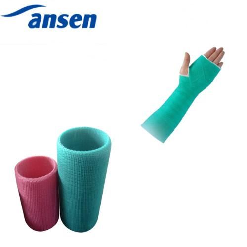 Light Weight Breathable Hospital Cast Orthopedic Fiberglass Casting Tape