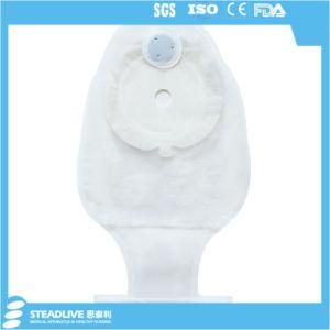 Big Volume One Piece Colostomy Bag with Twist Tie Closure, Max Cut: 60mm