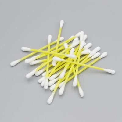 Hot Selling OEM ODM Ear Cleaning Cotton Bud Medical Cotton Swab Bamboo Cotton Sticks