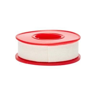 Surgical Adhesive Zinc Oxide Cotton Tape with Plastic Cover