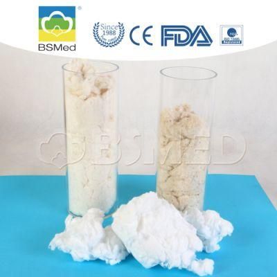 FDA ISO Ce Medical Supply Products Bleached Raw Cotton