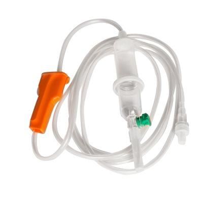 Disposable Non-Vented Spin Connector IV Giving Infusion Set