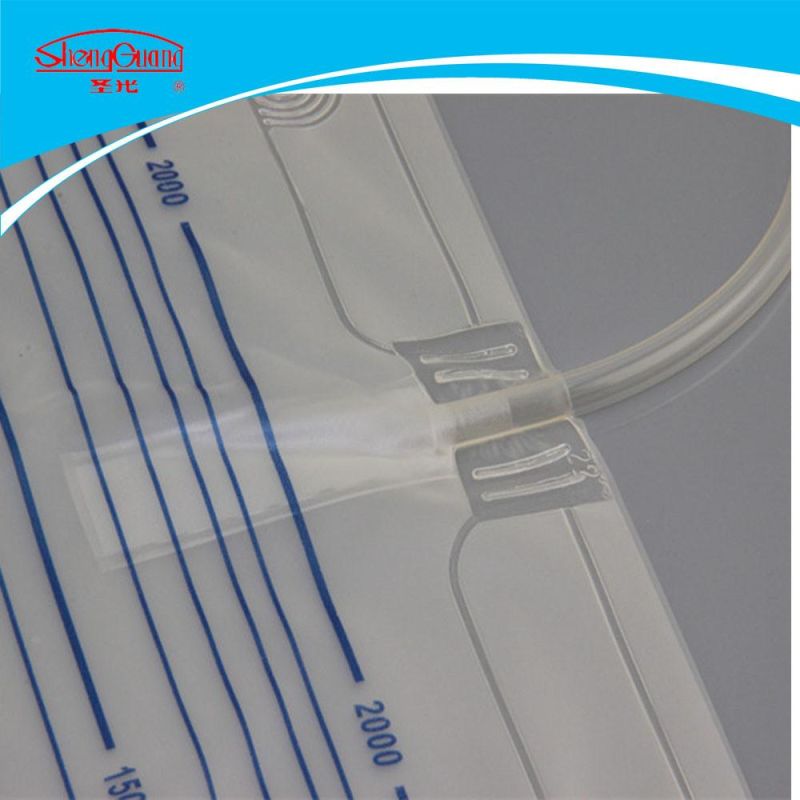 Disposable Sterile 1000m 2000ml Urine Bag Collector Holder