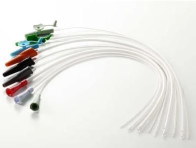 Disposable PVC Suction Catheter with Control Valve CE, ISO, FDA Approval