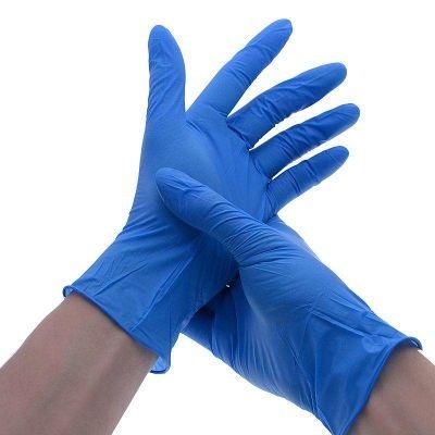 Disposable Nitrile Gloves Waterproof Exam Gloves Ambidextrous for Medical House Gloves