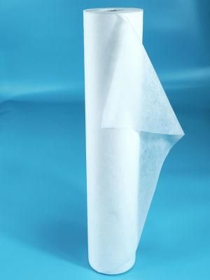 Disposable PP Nonwoven Massage Disposable Bed Sheet Roll with One Roll/Polybag Package