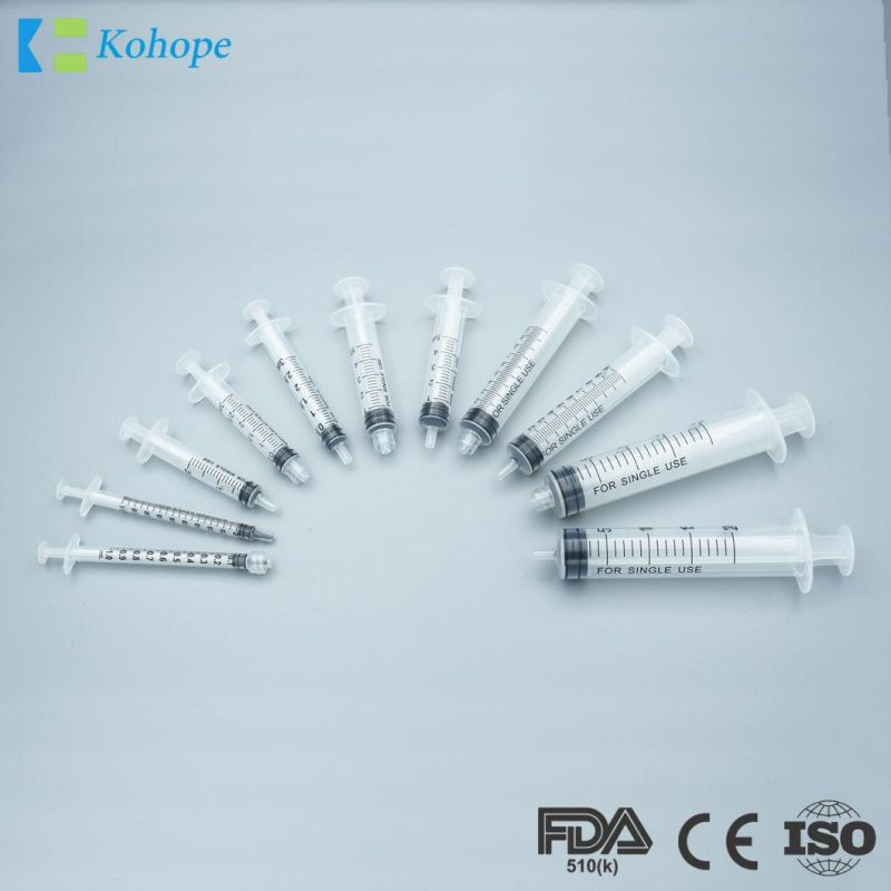 Disposable 1ml Low Dead Space Tuberculin Plastic Syringe for Sale