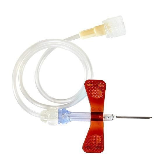 Customized Available Disposable Vacuum Blood Test Collection Needle Scalp Vein Set Type