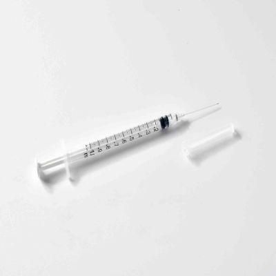 CE FDA Approved Retractable Safety Syringe 0.3/0.5/1/3/5ml with Fixed Needle for Hypodermic Injection