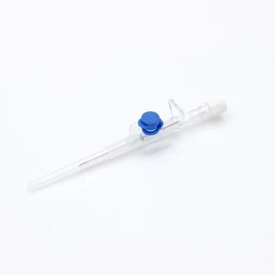 Medical Disposable Safety IV Cannula with Injection Port