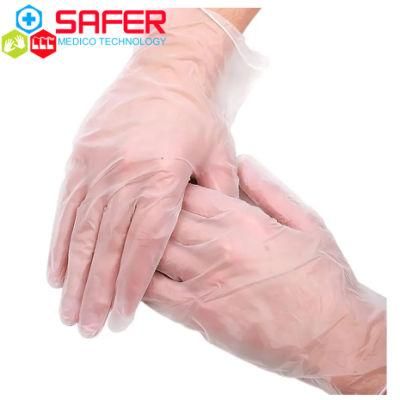 Vinyl Gloves Powder Free Food Disposable Medical Grade with FDA 510K Clear
