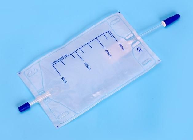 Ce/FDA Approved Medical Urine Bag Drainage Bag with Valve, Economic or Luxury Style