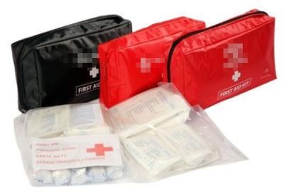 portable First Aid Bag with Zipper Nylon Emergency Bag Medical First Aid Kit Set