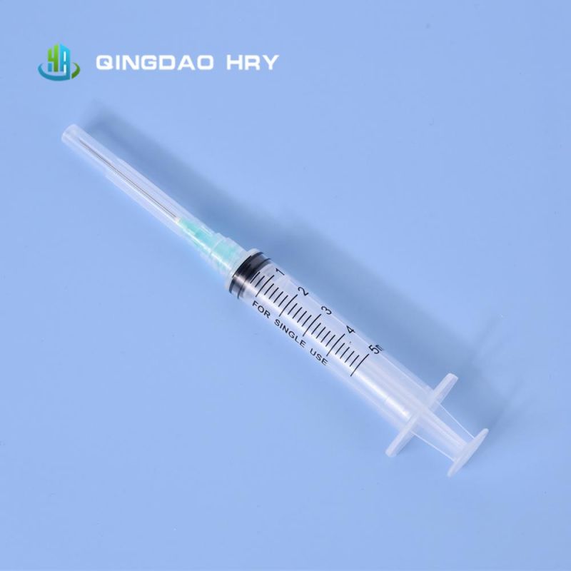 3 Ml Luer Lock Medical Disposable Syringe with Needle Fast Delivery From Factory