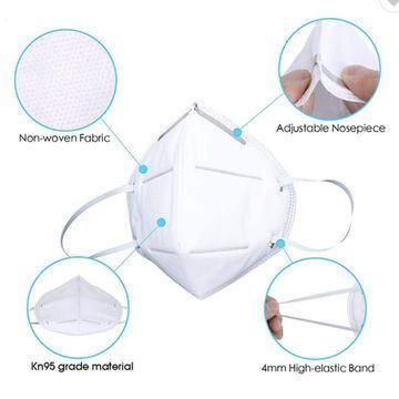 Protective Medical Virus Disposable Kn95 Face Mask Medical Consumables Mouth Mask N95 Dust Face Mask Ffp3 Respirator with Valve for Medical Use