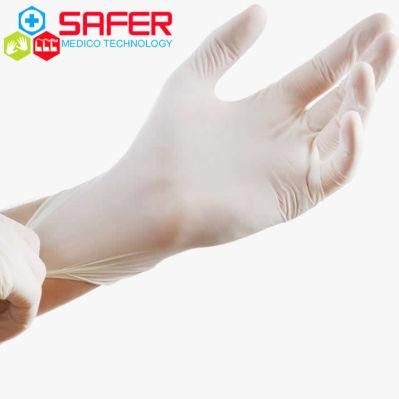 High Quality Malaysia Latex Glove with Powder Cheap Price