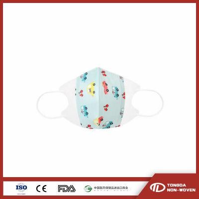 New Design Comfortable Ear-Loop Disposable Cotton with Printing
