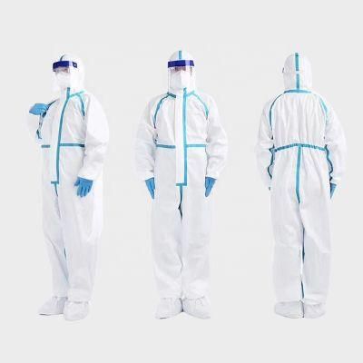 Disposable Non Woven General Protective Basic Coverall Isolation Gown