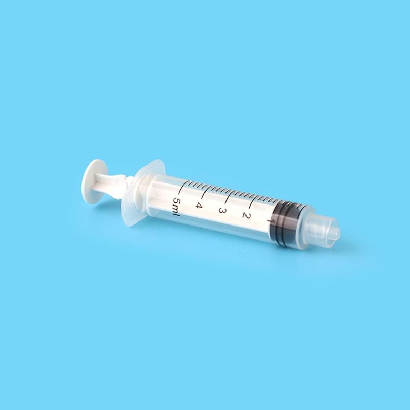 Auto Disable 0.5ml 1ml Vaccine Syringe with Needle CE ISO