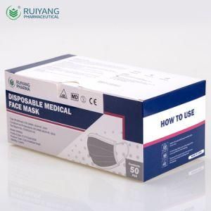 Wholesale Mask Factory Masks Disposable Surgical Medical Masks Approved 3 Ply Surgical Face Masks