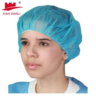 Bouffant Headcover Nurse Hat CE Medical Materials Accessories Ultraviolet Light Class I 1year