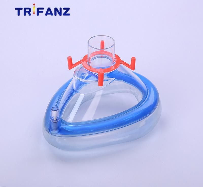 PVC Disposable Medical Anesthesia Face Mask