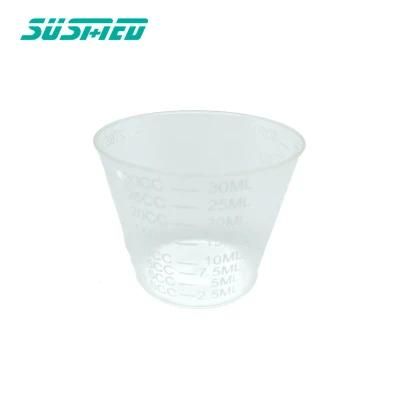 Disposable Cheapest Medicine Plastic 30ml Cup