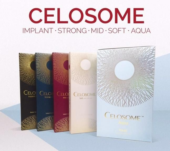 Celosome Filler Ha Injectable Facial Dermal Fillers for Lip Augmentation with CE Korea