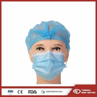 Disposable High Quality and Affordable Surgical Cap Non-Woven Nurse Cap, Disposable Doctor Cap
