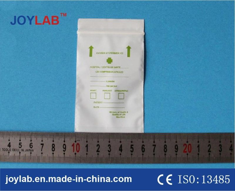 LDPE Zip Lock Plastic Medicine Bag/Plastic Zip Bag/LDPE Zip Lock Bag