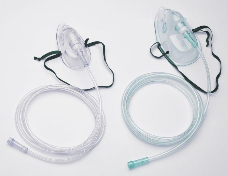 Disposable Medical Oxygen Mask with All Sizes for Adult/Children FDA, Ce, ISO Certificated