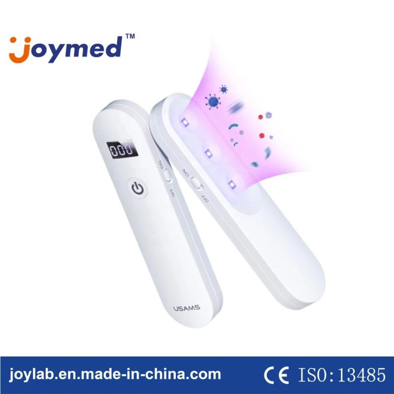 Hot Selling Digital UV Light Sterilizer Portable UVC Disinfection Lamp with 254nm LED Light