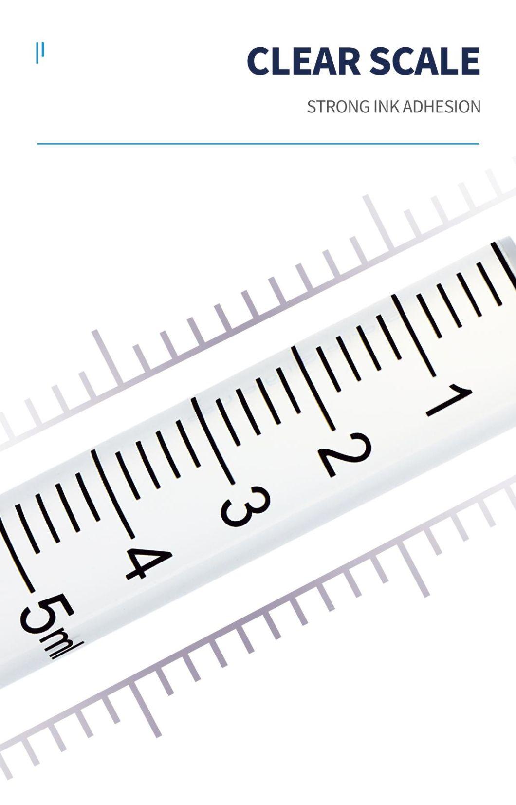 Wego Good Quality Medical Syringes Prices 1ml-100ml Plastic Disposable Syringe with Needles