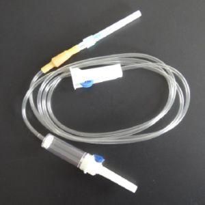 Ce ISO Disposable IV Infusion Set Giving Set with Syringe Needle