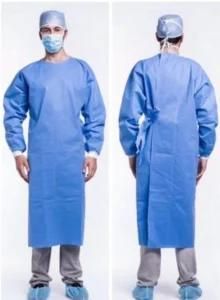 Disposable Surgical Gown Sterile Isolation Gown with Ce Protective Suit L3