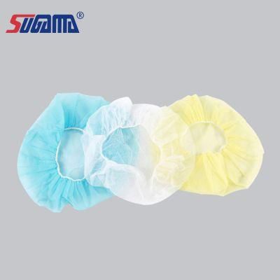 Best Selling Medical Products Non Woven Material Mesh Bouffant Cap