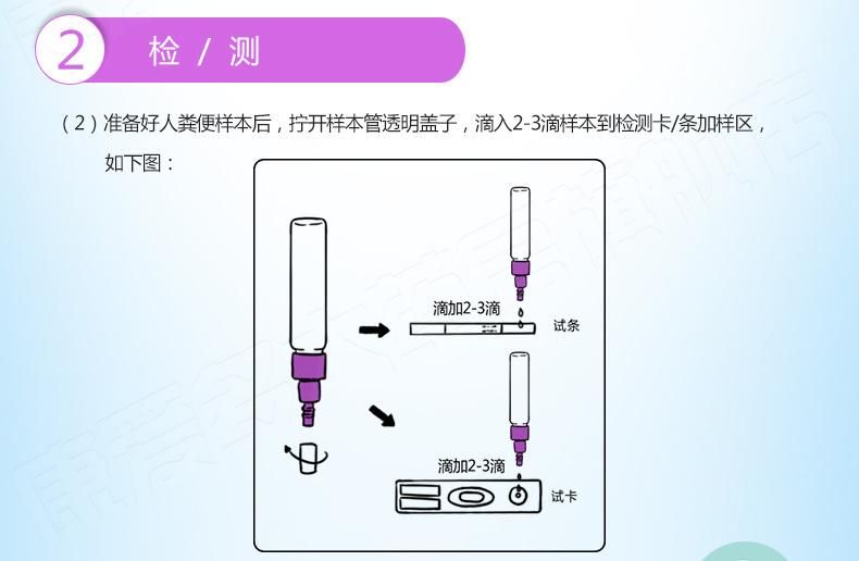 Gastric Helicobacter Pylori HP Test Card Kit 1 Box + 1 Box Wanfu Stool Occult Blood Test Reagent Stool Self-Test Card