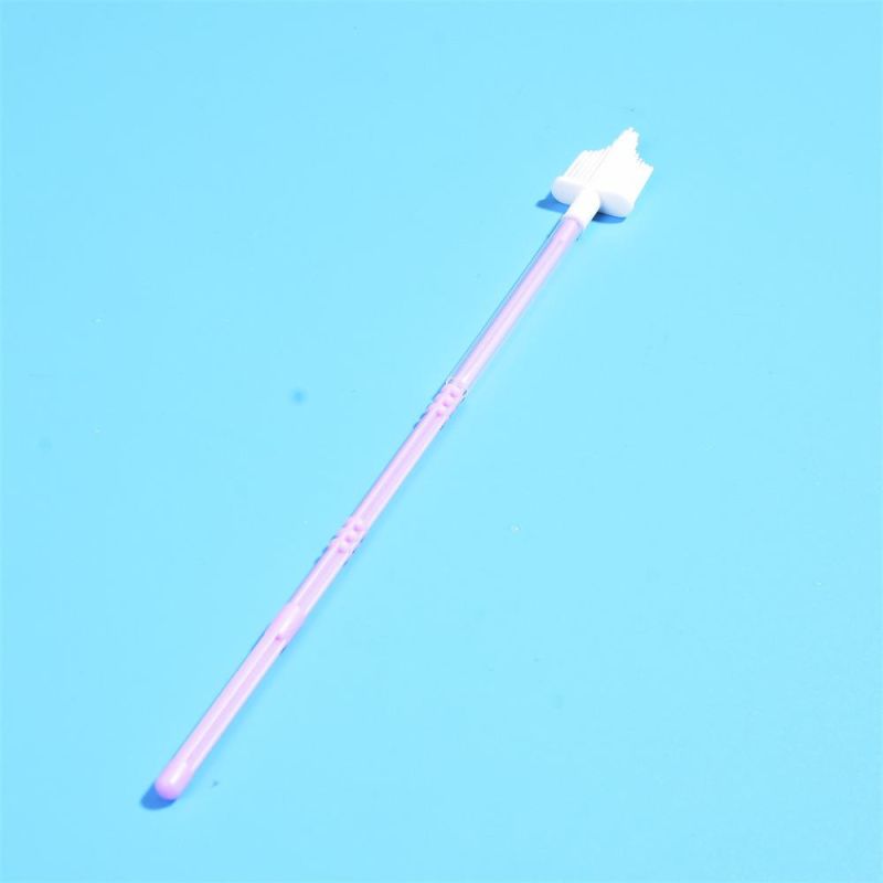 Sterile Cervical Sampler Individually Packaged Medical Disposable Cervical Brush Sampling Swab