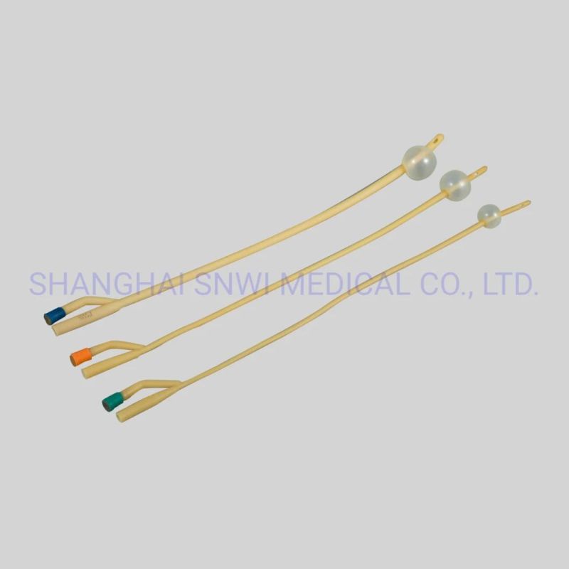 CE/ISO Approved 2-Way Latex Foley Catheter